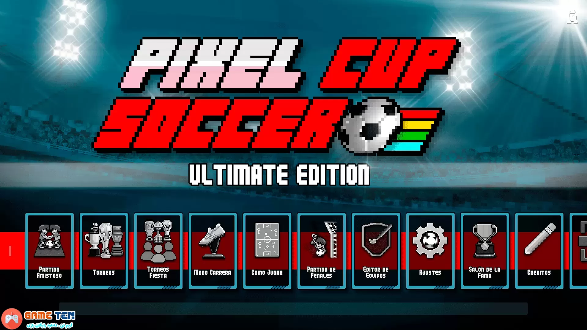 دانلود بازی Pixel Cup Soccer – Ultimate Edition برای کامپیوتر